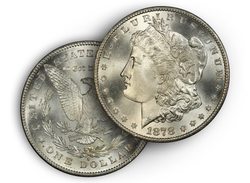 Silver Morgan Dollar Coins