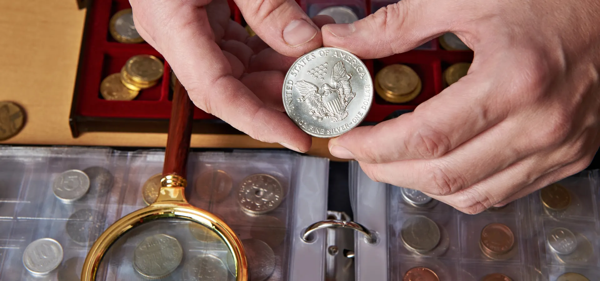 Appraisal Eagle Silver Coin Photo