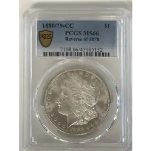 1880/79-CC $1 Reverse of 1878 (3)