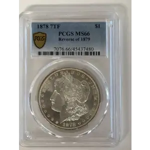 1878 7TF $1 Reverse of 1879 (3)