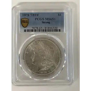 1878 7/8TF $1 Strong (3)